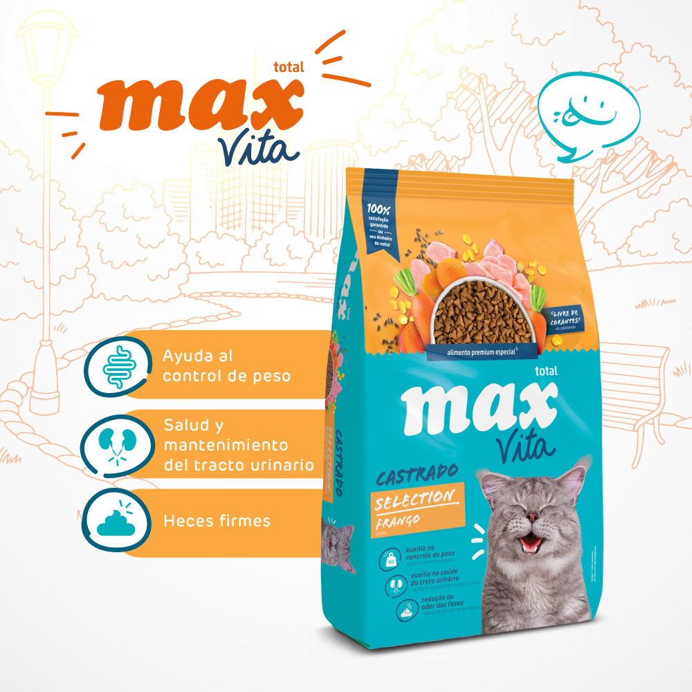 ComidaParaGatoMaxVitaAdultoCastradoSelectionPollo3KG-2 ComidaParaGatoMaxVitaAdultoCastradoSelectionPollo3KG-2